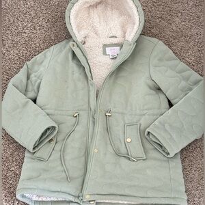 Green Hooded Jacket